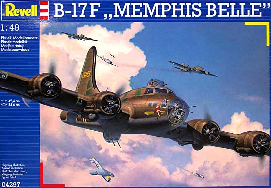 B-17F メンフィス・ベル プラモデル (レベル 1/48 飛行機モデル No.04297) 商品画像