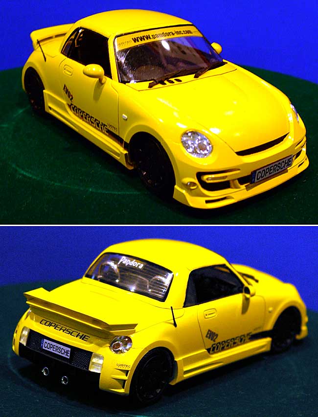 ダイハツ コペン PANDORA TYPE887 EVO 2 プラモデル (アオシマ 1/24 Sパッケージ・バージョンR No.052) 商品画像_1