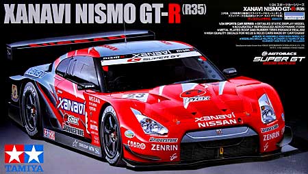 XANAVI NISMO GT-R (35) プラモデル (タミヤ 1/24 スポーツカーシリーズ No.308) 商品画像