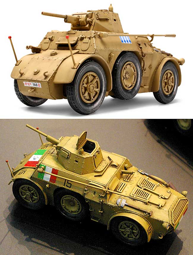 イタリア装甲偵察車 AB41 プラモデル (タミヤ 1/48 AFV スケール限定品 No.89778) 商品画像_1