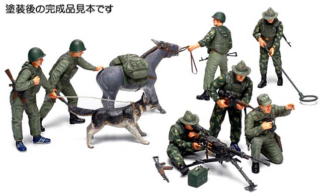 ソビエト現用歩兵 アフガン戦争 プラモデル (タミヤ スケール限定品 No.89779) 商品画像_1