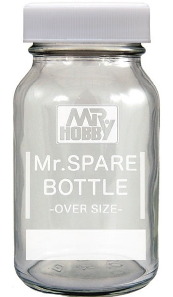 Mr.スペアボトル 特大 (80ml) 塗料瓶 (GSIクレオス アクセサリー No.SB224) 商品画像
