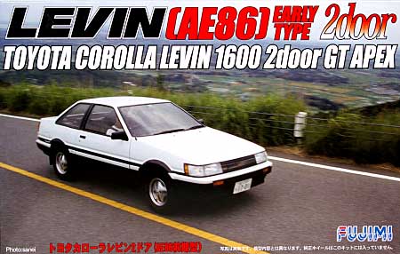 トヨタ カローラ レビン 2ドア (AE86 前期型) プラモデル (フジミ 1/24 インチアップシリーズ （スポット） No.068) 商品画像