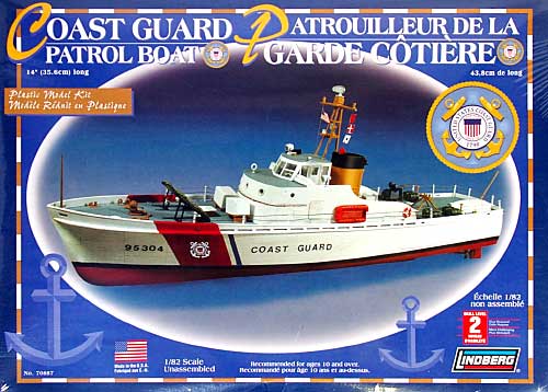 コースト・ガード パトロールボート プラモデル (リンドバーク 艦船モデル No.70887) 商品画像