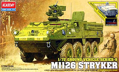 M1126 ストライカー スペシャルエディション (装備品レジンパーツ付) プラモデル (アカデミー 1/72 Scale Armor No.13413) 商品画像