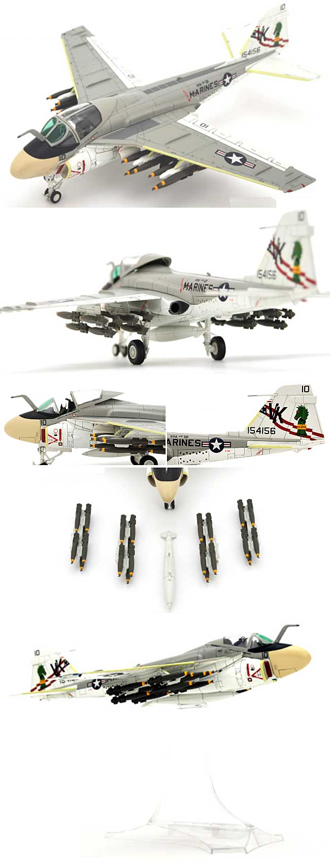 A-6E イントルーダー VMA(AW)-121 グリーンナイツ VK10 (1977年) 完成品 (センチュリー ウイングス 1/72 ダイキャストモデル エアプレーン No.630208) 商品画像_1