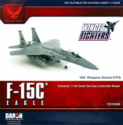 F-15C イーグル WA ウェポンズ スクール 57FG 完成品 (ダロン ウイングド ファイターズ No.CS10006) 商品画像