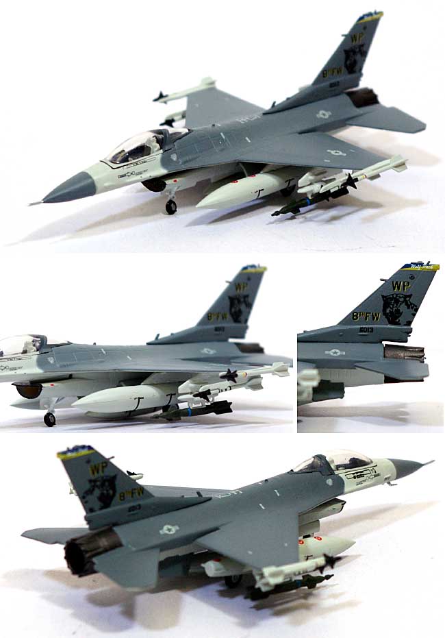 F-16C ファイティング ファルコン ウルフパック 8th TWF 80 TFS スコーピオン スコードロン 完成品 (ダロン ウイングド ファイターズ No.CS10007) 商品画像_1