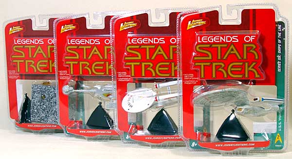 レジェンド・オブ・スタートレック シリーズ シリーズ 6 (4種セット) 完成品 (ジョニーライトニング レジェンド オブ スタートレック シリーズ No.50498B) 商品画像