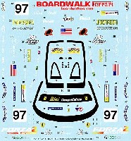 フェラーリ F430GT Risi Competizione #97 ル・マン 2007年 スペアデカール