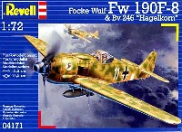 レベル 1/72 飛行機 フォッケウルフ Fw190F-8 & Bv246 ハーゲルコルン
