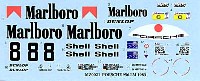 MZデカール ミニッツレーサー対応 オリジナルデカール ポルシェ 956 Marlboro LM1983