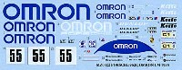 MZデカール ミニッツレーサー対応 オリジナルデカール ポルシェ 962C OMRON LM 1990