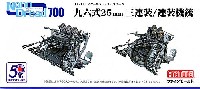 ファインモールド 1/700 ナノ・ドレッド シリーズ 96式 25mm 3連装/連装 機銃 (3連装×16、連装×8)