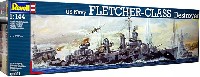 レベル 1/144 艦船モデル フレッチャー級 駆逐艦