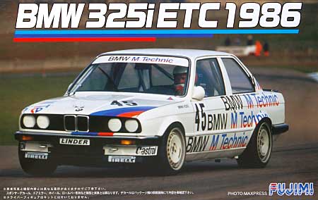 BMW 325i (E30) ETC 1986 (1986年 Gr.A ヨーロッパ ツーリングカー選手権) プラモデル (フジミ 1/24 Gr.A シリーズ No.016) 商品画像