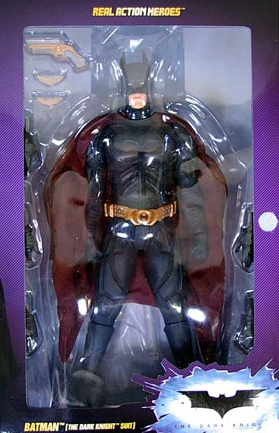 BATMAN THE DARK KNIGHT SUIT フィギュア (メディコム・トイ REAL ACTION HEROES No.424) 商品画像_1