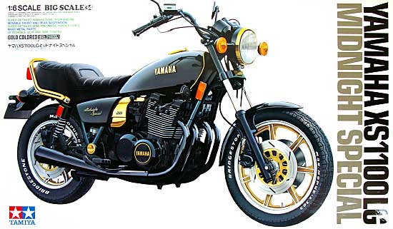 ヤマハ XS1100LG ミッドナイト・スペシャル プラモデル (タミヤ 1/6 オートバイシリーズ No.034) 商品画像