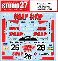 スタジオ27 ツーリングカー/GTカー オリジナルデカール ポルシェ 956 SWAP SHOP  ル・マン 1984