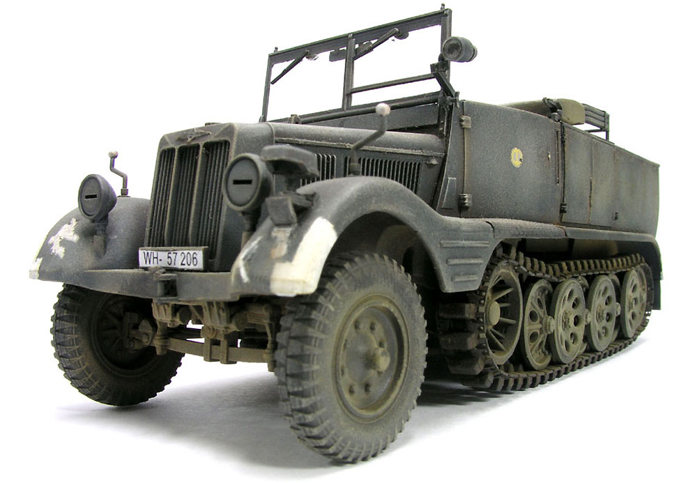 Sd.kfz.11 3ｔハーフトラック プラモデル (AFV CLUB 1/35 AFV シリーズ No.AF35040) 商品画像_2