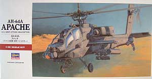 AH-64A アパッチ プラモデル (ハセガワ 1/48 飛行機 PTシリーズ No.PT024) 商品画像