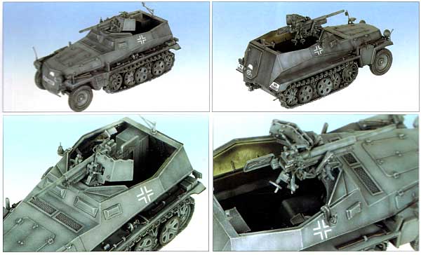 Sd.Kfz.250/10 3.7cm対戦車砲塔搭載型 プラモデル (GSIクレオス 1/35 ミリタリーシリーズ No.M045) 商品画像_1