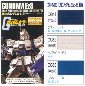 MG ガンダムEz-8用 塗料 (GSIクレオス ガンダムカラー No.CS725) 商品画像