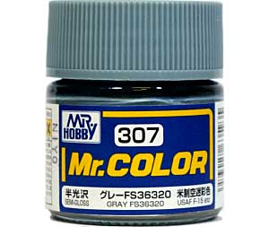 C307 グレー FS36320 (半光沢） 塗料 (GSIクレオス Mr.カラー No.C-307) 商品画像