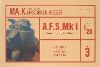 ニットー マシーネン・クリーガー 傭兵軍戦闘装甲服 A.F.S マーク1
