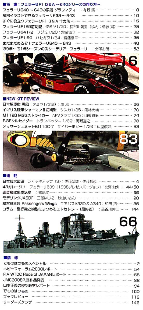 モデルアート 2009年2月号 雑誌 (モデルアート 月刊 モデルアート No.766) 商品画像_1