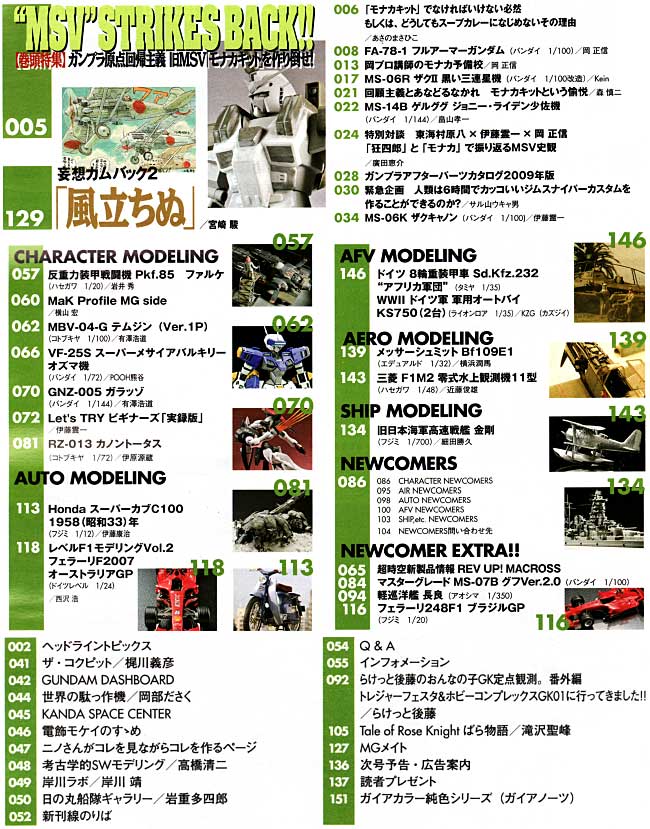 モデルグラフィックス 2009年5月号 雑誌 (大日本絵画 月刊 モデルグラフィックス No.294) 商品画像_1