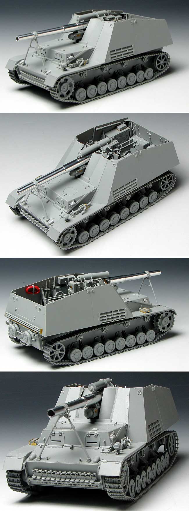 Sd.Kfz.165 フンメル 後期型 プラモデル (ドラゴン 1/35 '39-'45 Series No.6321) 商品画像_2