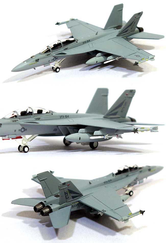 F/A-18F スーパーホーネット VFA-154 ブラックナイツ 2006年 (NG112) 完成品 (ホーガンウイングス M-SERIES No.6153) 商品画像_1