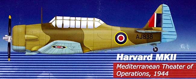 ハーバード Mk.2 イギリス空軍 地中海戦線 完成品 (ホビーマスター 1/72 エアパワー シリーズ （レシプロ） No.HA1510) 商品画像_1