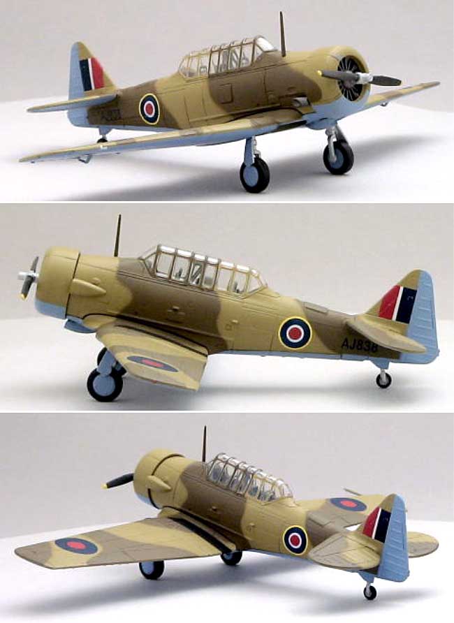 ハーバード Mk.2 イギリス空軍 地中海戦線 完成品 (ホビーマスター 1/72 エアパワー シリーズ （レシプロ） No.HA1510) 商品画像_2