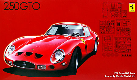 フェラーリ 250GTO (エッチングパーツ付) プラモデル (フジミ 1/24 FRシリーズ （For Advanced Modelers） No.FR-011) 商品画像