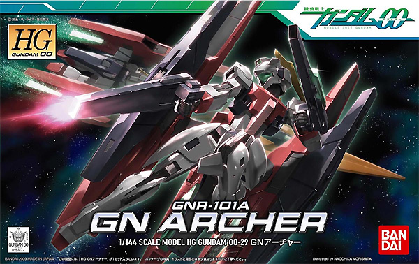 GNR-101A GNアーチャー プラモデル (バンダイ HG ガンダム00 No.029) 商品画像