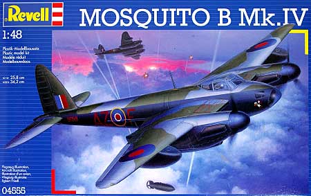 モスキート B Mk.4 プラモデル (レベル 1/48 飛行機モデル No.04555) 商品画像