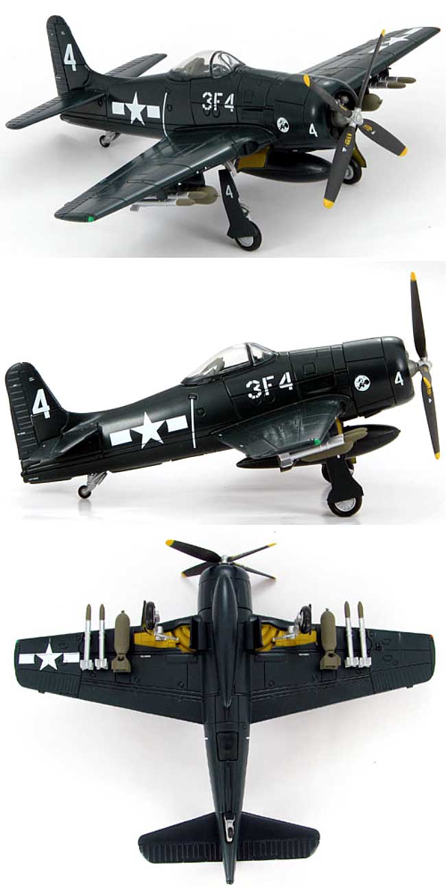 F8F-1 ベアキャット フェリックス・ザ・キャット 完成品 (スカイマックス 1/72 完成品モデル No.SM1001) 商品画像_1