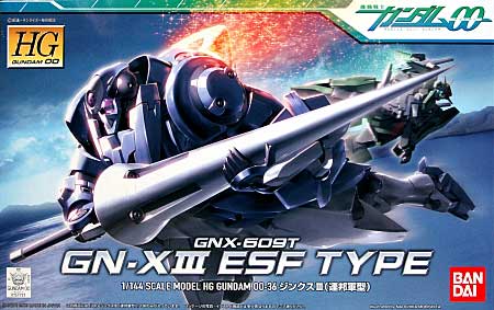 GNX-609T GN-X (ジンクス) 3 (連邦軍型) プラモデル (バンダイ HG ガンダム00 No.036) 商品画像