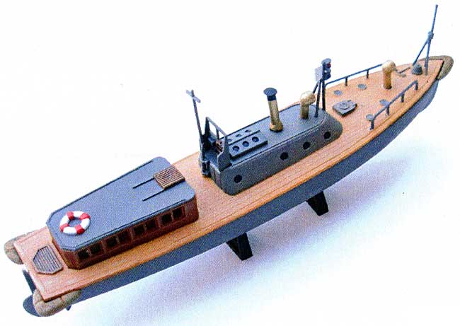 日本海軍 17m 内火艇 (うちびてい) プラモデル (シールズモデル イージーアッセンブリー インジェクションキット No.EAK001) 商品画像_1