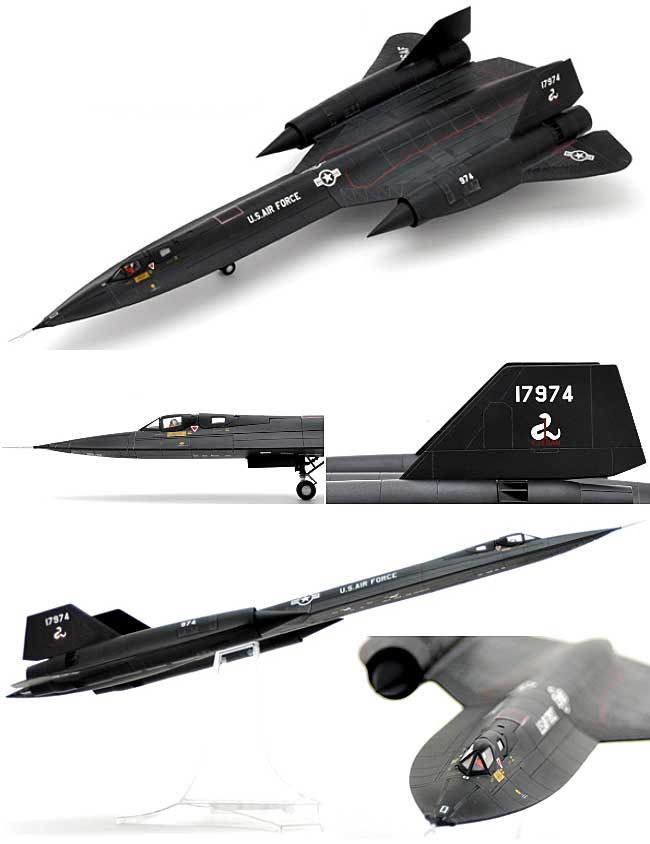 SR-71 ブラックバード U.S.A.F. 第9戦略偵察航空団 ICHIBAN (61-7974) 1968 嘉手納基地 完成品 (センチュリー ウイングス 1/72 ダイキャストモデル エアプレーン No.655058) 商品画像_1