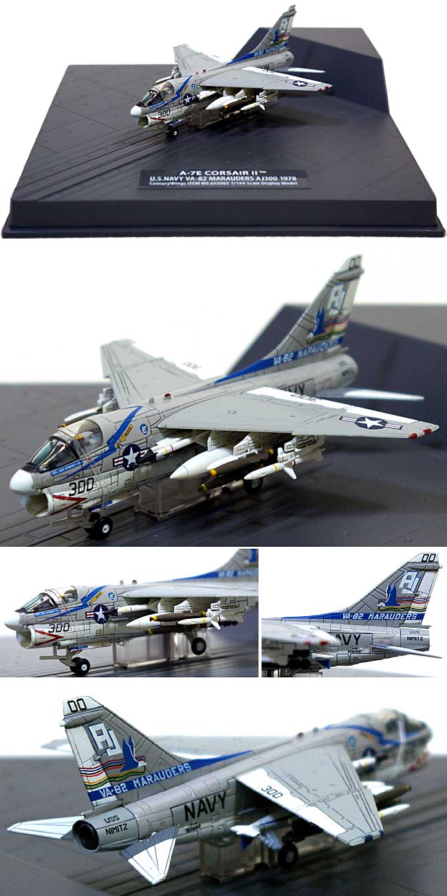 A-7E コルセア 2 VA-82 マローダーズ AJ300 (1978) 完成品 (センチュリー ウイングス 1/144 ダイキャストモデル エアプレーン No.655065) 商品画像_1