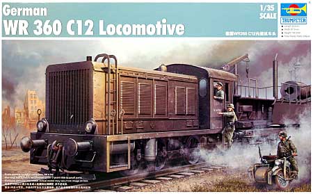 ドイツ軍 WR360 C12 ディーゼル機関車 プラモデル (トランペッター 1/35 ＡＦＶシリーズ No.00216) 商品画像