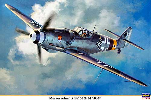メッサーシュミット Bｆ109G-14 第5戦闘航空団 プラモデル (ハセガワ 1/32 飛行機 限定生産 No.08191) 商品画像