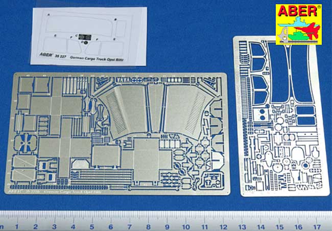 ドイツ オペルブリッツ用 エッチングパーツ (タミヤ用) エッチング (アベール 1/35 AFV用エッチングパーツ No.35227) 商品画像_1