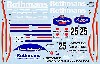 ポルシェ 962C ロスマンズ JSPC 1988年用 デカール