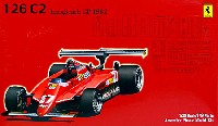 フジミ 1/20 GPシリーズ SP （スポット） フェラーリ 126C2 1982年 ロングビーチグランプリ スケルトンボディ (カルトグラフデカール付)