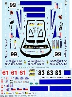 スタジオ27 ツーリングカー/GTカー オリジナルデカール フェラーリ F430GT Risi Competizione ル・マン/アメリカ ル・マン 2008 #83/#61 スペアデカール