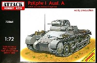 アタック 1/72 AFV シリーズ 1号戦車 A型 初期型 (PzKpfw 1 Ausf.A)